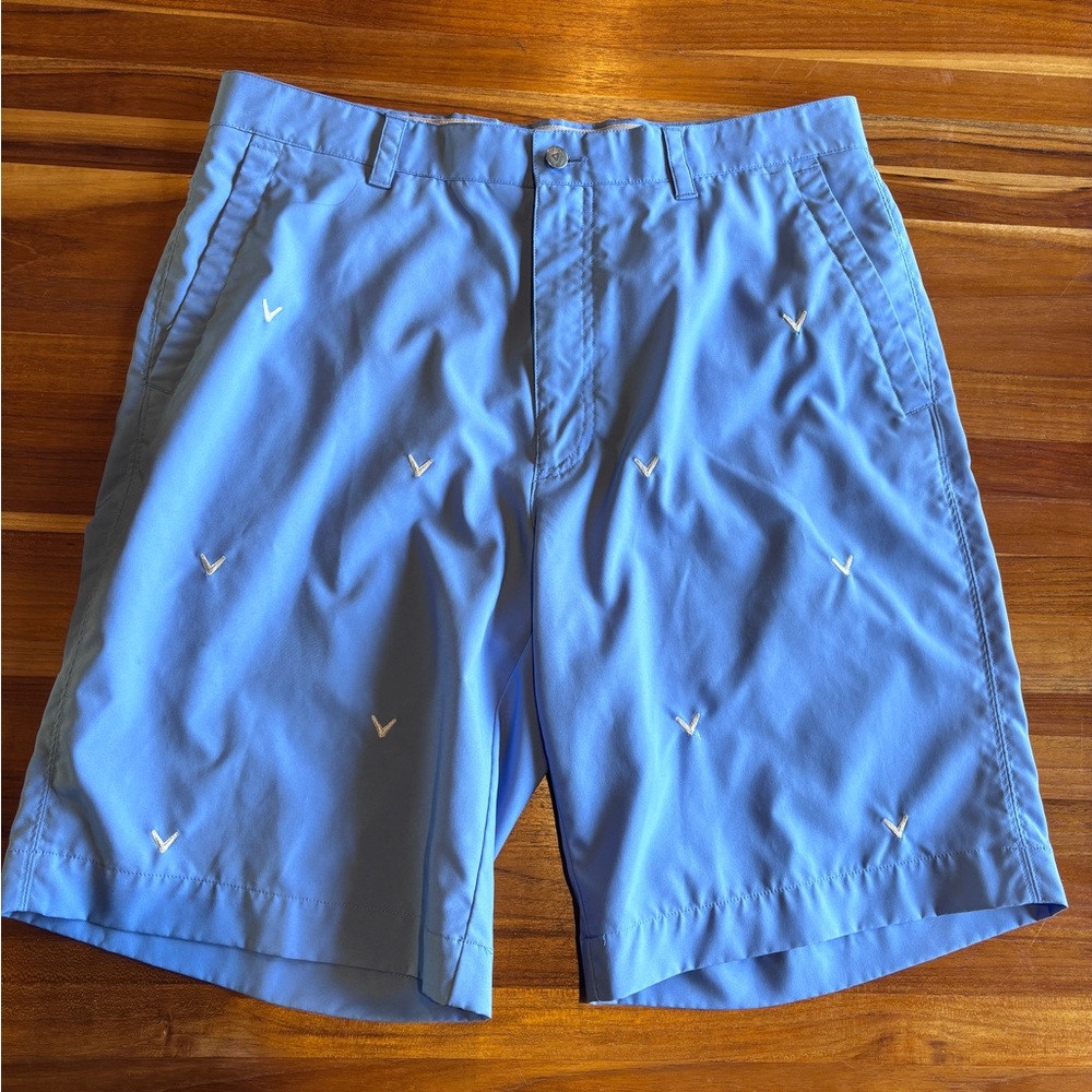 Blue Men's Callaway Golf Shorts 34